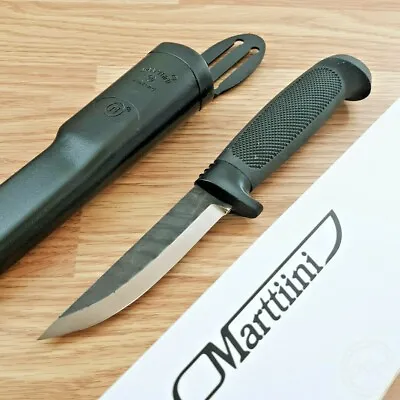 Marttiini Condor Timberja Fixed Knife 3.75  Carbon Steel Blade Rubberized Handle • $22.09