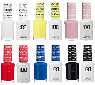 DND Duo Gel & Nail Polish Set 2x15ml - Sorted (#856 - 892 966 - 1003) • £10.99