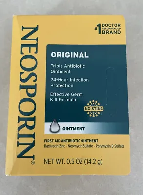 £18.99 • Buy Neosporin Original First Aid Antibiotic Bacitracin Ointment UK STOCKIST