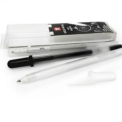 Sakura Gelly Roll Gel Pens - Best Basics – Black White Silver - Wallet Of 3 • £6.99