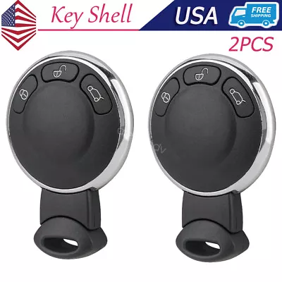 2 Remote Key Fob Shell Case For BMW Mini Cooper R56 R57 R58 R60 R61 2007 - 2014 • $16.99