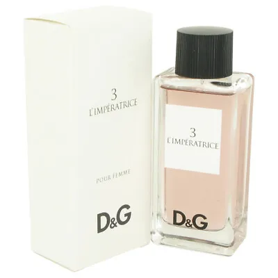 L'Imperatrice 3 By Dolce & Gabbana Eau De Toilette Spray 3.3 Oz For Women • $51.79