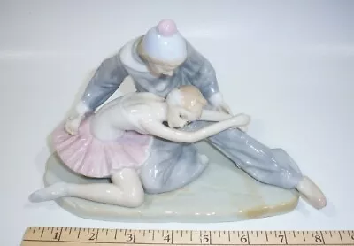 Vintage Meico Inc. Ballerina & Pierot Dancers Porcelain Figurine • $48