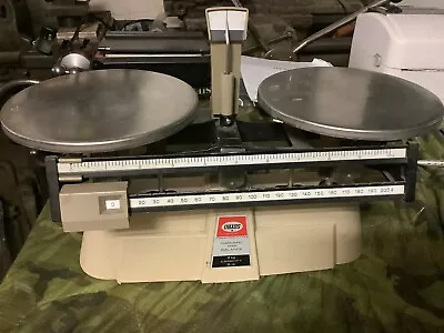 Vintage Ohaus Harvard Trip Balance Scale 2kg/5lb • $29.99