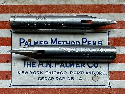 Two Vintage Palmer Method No. 9 Dip Pen Nibs • $4