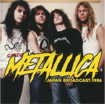 Metallica  Japan Broadcast 1986  2 X LP  WHITE VINLY - NEW / SEALED • £15.99