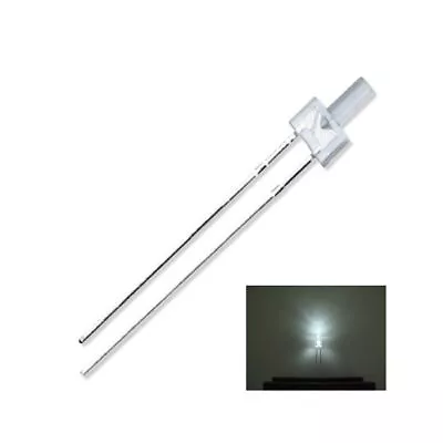 Miniatronics Tower LED 2mm Pkg(10) White 12-825-10 • $13.98