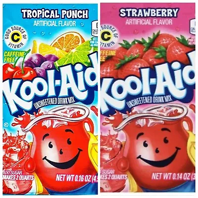 £1.60 • Buy Kool Aid 3.9/6.2g Sachets American Candy Sweets- You Choose Qty/Flavour