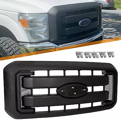 Black Grille Front Radiator Grill For 11 12 - 14 15 16 Ford F250 F350 Super Duty • $219.99