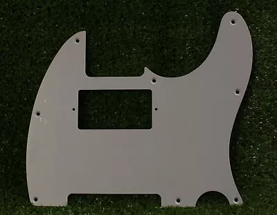 Telecaster Pickguard For USA Fender Tele W/ Humbucker - White 1 Ply • $19.75