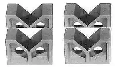 Brand New Two Pair 4  Cast Iron  V- Blocks 4 X 1-5/8 X 2-5/8  • $62.99