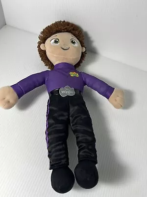 The Wiggles Lachy WIGGLE PLUSH DOLL SINGS MUSICAL TOY PURPLE  • $28