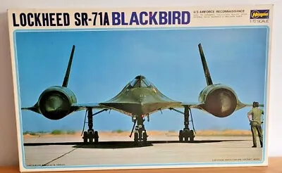 £38 • Buy Hasegawa 1/72 Lockheed SR-71A Blackbird- Model Kit