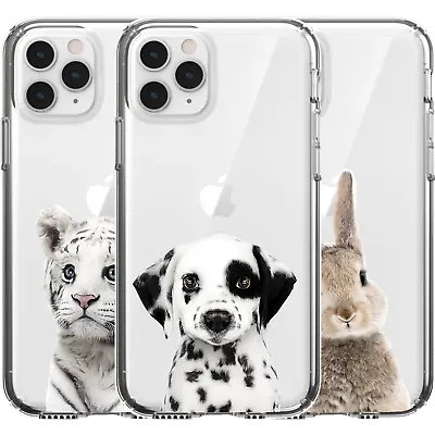 $16.95 • Buy Silicone Cover Case Cute Baby Animal Eyes Nature Earth Tiger Rabbit Dalmation