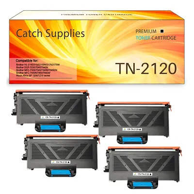 £16.09 • Buy 1-4 Toner Cartridge Fits For Brother TN2120 HL-2150N HL-2170 MFC-7320 MFC-7440N
