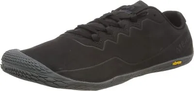 Merrell Mens Vapor Glove 3 Luna Leather Sneaker - Black • $98.57