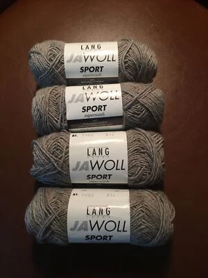 $33.50 • Buy Lang JAWOLL Yarn. 4 Skeins