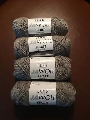 Lang JAWOLL Yarn. 4 Skeins • $33.50