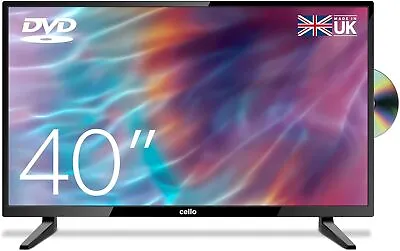 Cello ZF0204 40” Inch Full HD LED TV With Built-in DVD Player And Freeview HD... • £420.19