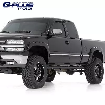 Fit For Chevy Silverado GMC Sierra 99-06 Bolt On Rivet Wheel Fender Flares Cover • $69.38