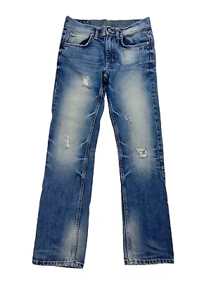 Marc Anthony Jeans Men's 29 Blue Slim Fit Straight Denim Pants Measure 29x31 • $26.95