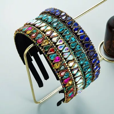 £7.95 • Buy New Style  Fashion Color Gem Rhinestone Headband  Alice Band