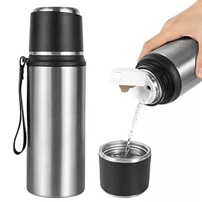 $21.14 • Buy 27oz Stainless Steel Thermos Bottle W/Cup Travel Mug Vacuum Flask Coffee Mug