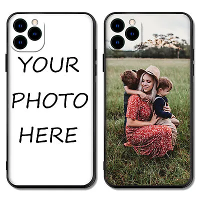 $28.47 • Buy Personalised TPU Silicone Gel Phone Case Cover Custom Photo Picture Text Image