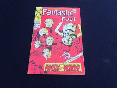$9.99 • Buy Fantastic Four #75 Marvel Comics June 1968 Silver Surfer Galactus Stan Lee L@@K!