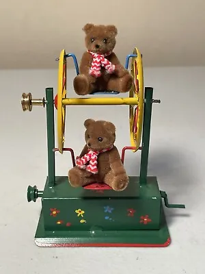 Rare Vintage Tucher & Walther Bears On Ferris Wheel Winding Toy Made In Germany • $100