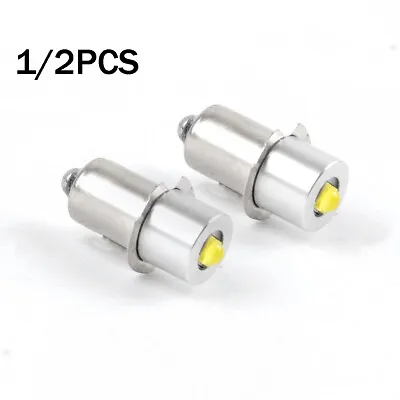 1/2X 3-6V 1W LED Upgrade Bulb Maglite Cell Flashlight Torches Light Bulbs P13.5S • £3.77