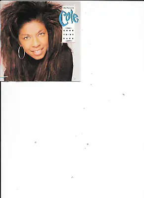 Good To Be Back By Natalie Cole (CD 1991) • £1.25
