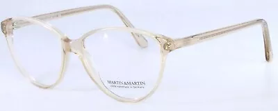 MARTIN & MARTIN INES 290 Champagne Cat Eye Womens Eyeglasses 52-14-135 PB1 • $129.99