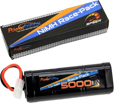 Powerhobby 7.2V 6-Cell 5000mah Nimh Flat Battery Pack W Tamiya Plug • $31.99