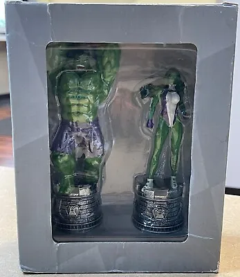 Eaglemoss Marvel Chess Collection Incredible Hulk And She Hulk - No Magazine • $39.99