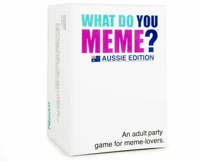 $42 • Buy What Do You Meme? Aussie Edition Card Game Brand New & Sealed