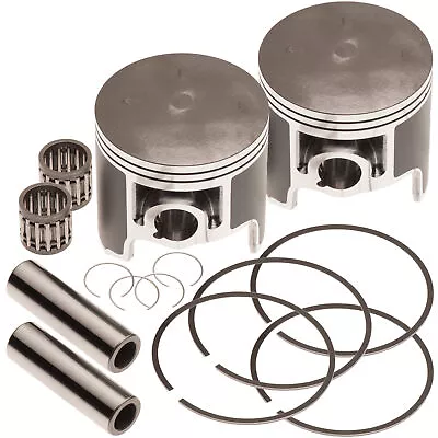 Dual Piston Kit For Yamaha 700 61X Wave Runner 3 Blaster VXR SuperJet STD 81MM • $138.95