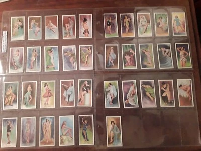 £2.99 • Buy Godfrey Phillips Cigarette Cards Beauties Of Today 2nd Series Full Set 36