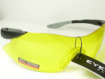 £10.99 • Buy Target Shooting Safety Glasses Yellow UVA~UVB Protection Impact Resistant UV400