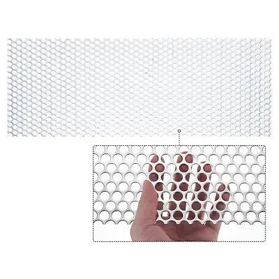 39.4 X15.7  304 Stainless Steel Perforated Sheet 0.39  Hole Metal Mesh Plate • $118.11