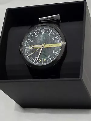 BN Armani Exchange Designer Watch 3Hand Date Steel  Genuine AX2450 • £74.99