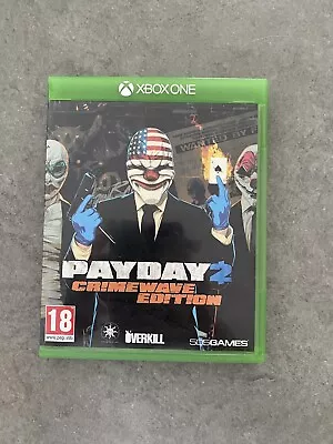 PAYDAY 2 : Crime Wave Ed. Game For Xbox One (preowned Tested) • $15