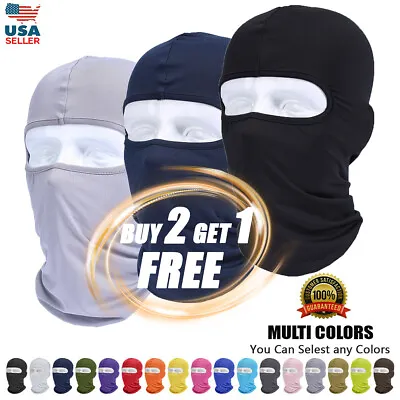 Balaclava Face Mask Thin Breathable UV Protector Lightweight Cover For Men Women • $5.99