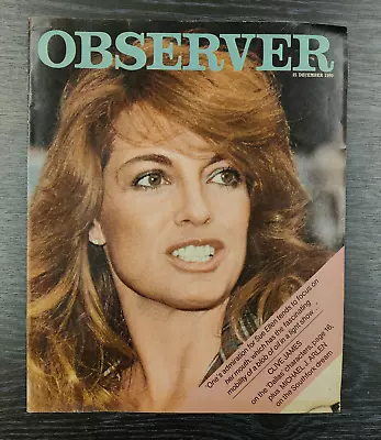 Observer Magazine: Missoni  Sue Ellen - Dallas TV Show 21 December 1980 • £8.99