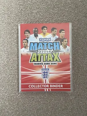 2010 Match Attax England World Cup Complete Binder With International Legends • £40
