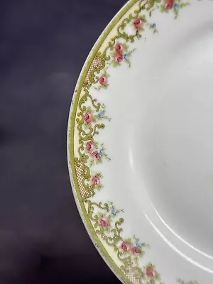 NIPPON Noritake Japan The Alsace Nippon Plate Replacement Floral Chintz • $16