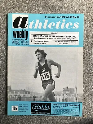 £6.99 • Buy ATHLETICS WEEKLY - 15th December  1973 - Commonwealth Games Special