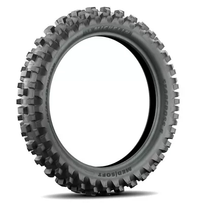 Michelin Starcross 6 Medium Soft Terrain 110/90-19 62M Rear Tire Dirtbike MX • $149.99