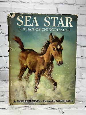 Sea Star Orphan Of Chincoteague By Marguerite Henry [1949 · 1st Print] • $24.99