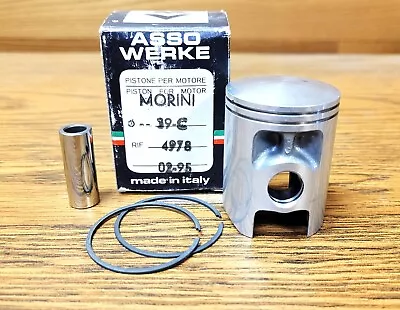 Asso Werke Ktm 50 Lem 50 Piston Kit Std 'c' 39mm 94-96 Morini Non-reed Engine • $49.95